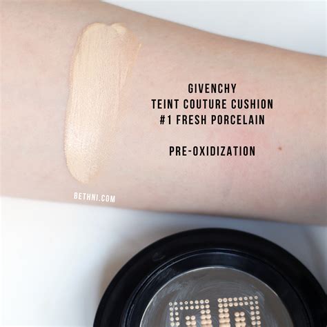 givenchy teint couture cushion ingredients|Givenchy teint couture.